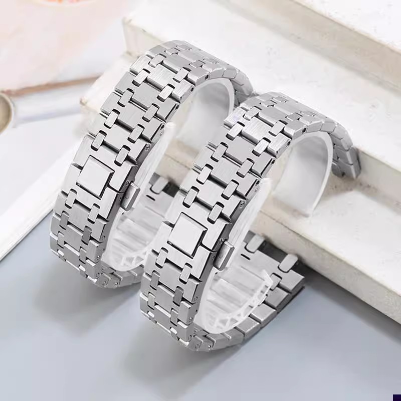 Audemars Piguet Watch Royal Oak - 904 Stainless Steel Silver Bracelet For