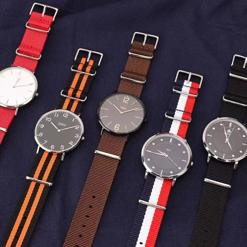 18/20/22/24mm Cambos Stripes S - Nato Strap Nylon recension och pris