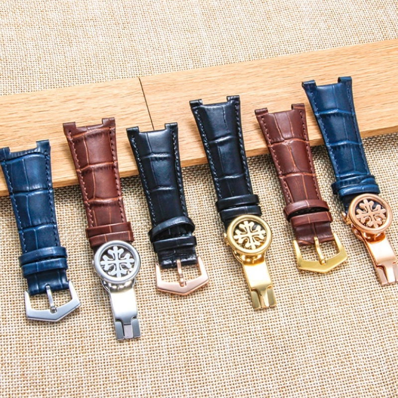 25mm Leather Watch Strap for P - Patek Philippe Watch Nautilus recension och pris