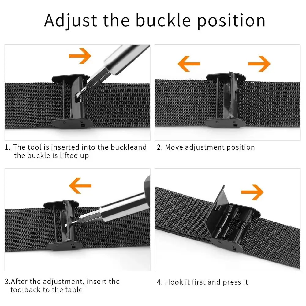 Metal Bands for Huawei Band 8/ - Mesh Strap Metal recension och pris
