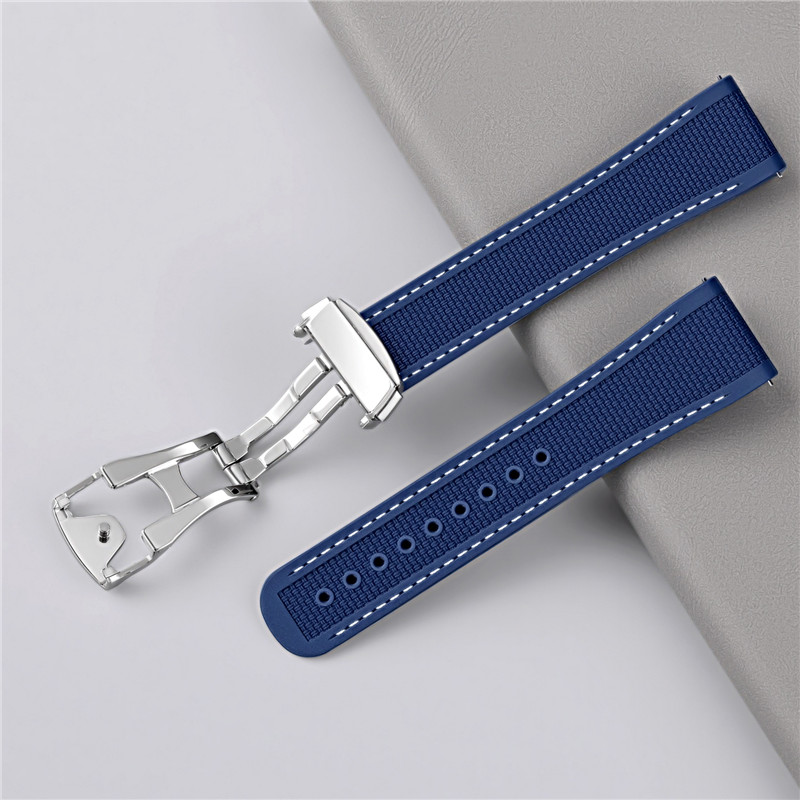 FKM Folding Buckle Strap 20mm  - Omega Watch Seamaster recension och pris
