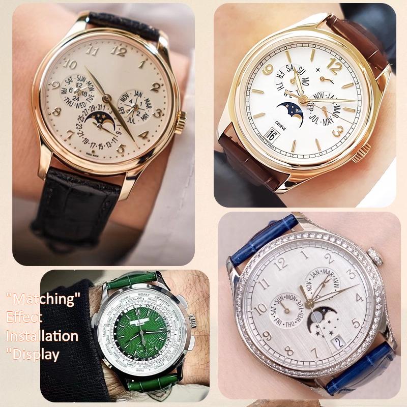 High-quality top-grain cowhide - Patek Philippe Watch Calatrava recension och pris