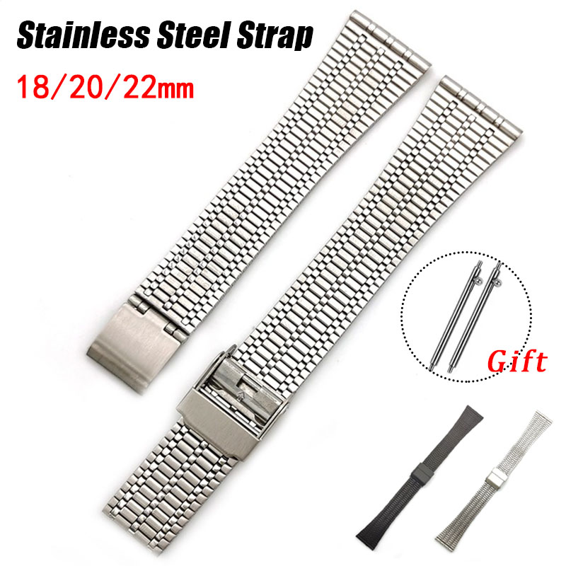 Stainless Steel Strap 18mm 20m - Suede Strap Watch recension och pris