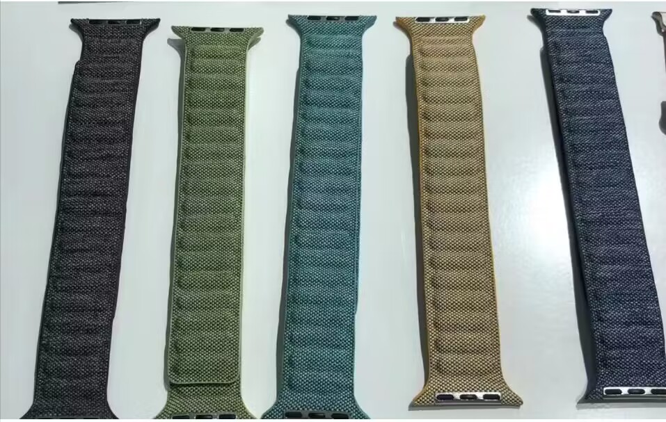 New Original Denim nylon strap - Milanese Loop Magnetic recension och pris