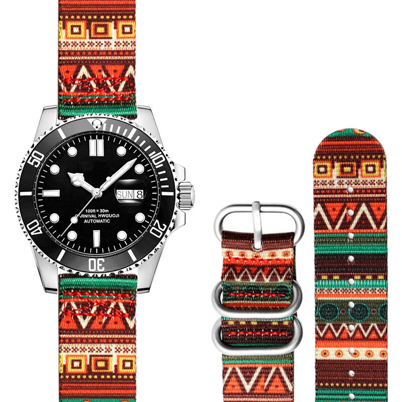 Heavy Duty Nylon Watchband Str - Nato Strap Nylon recension och pris