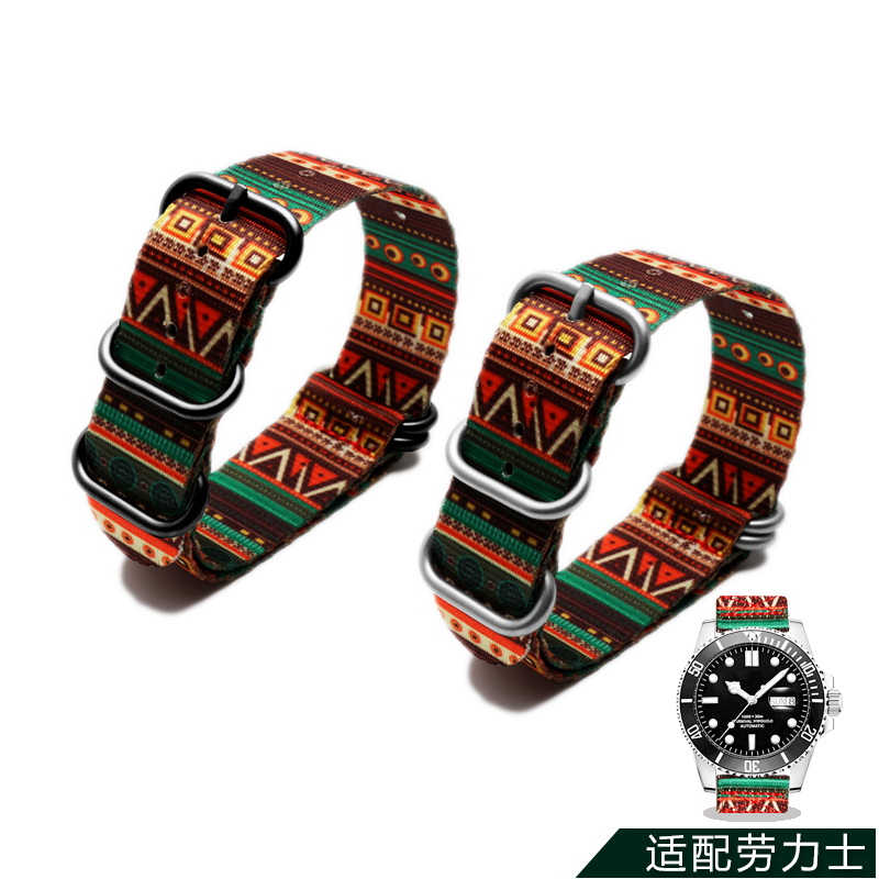 Heavy Duty Nylon Watchband Str - Nato Strap Nylon recension och pris