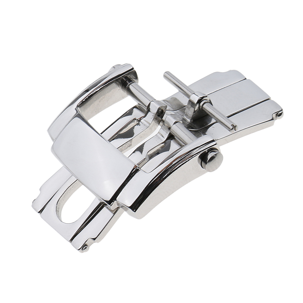 Stainless Steel Deployment But - Butterfly Clasp Deployant recension och pris