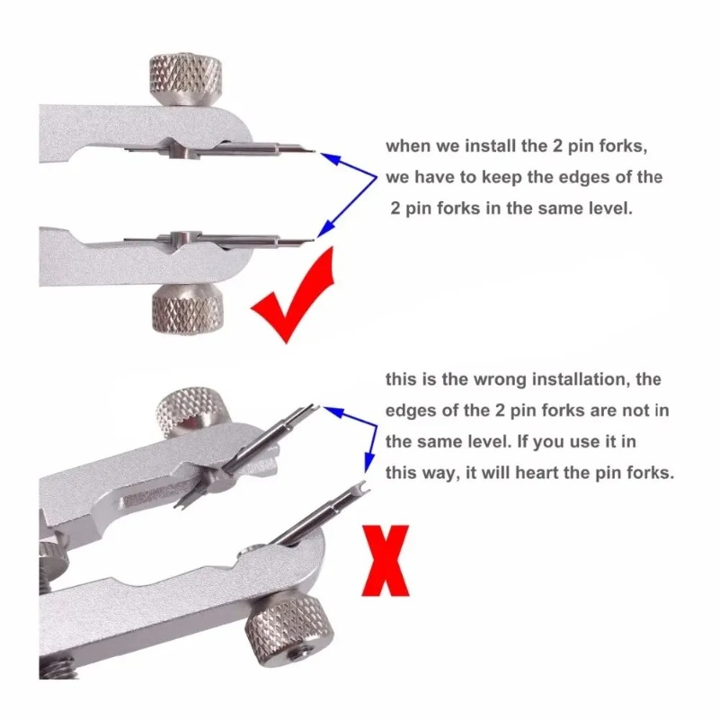 Aluminum Alloy Watch Band Remo - Spring Bar Tool Set recension och pris