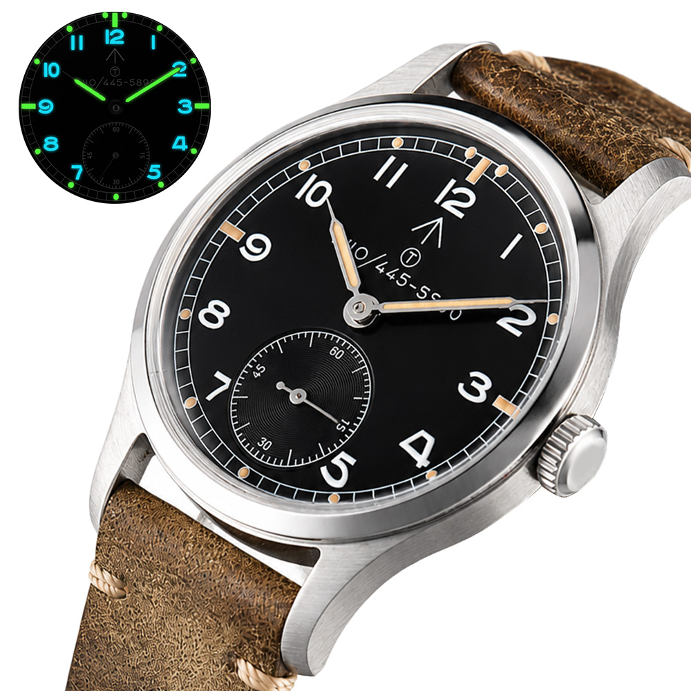 HRUODLAND Military Watch for M - Tropic Strap Vintage recension och pris