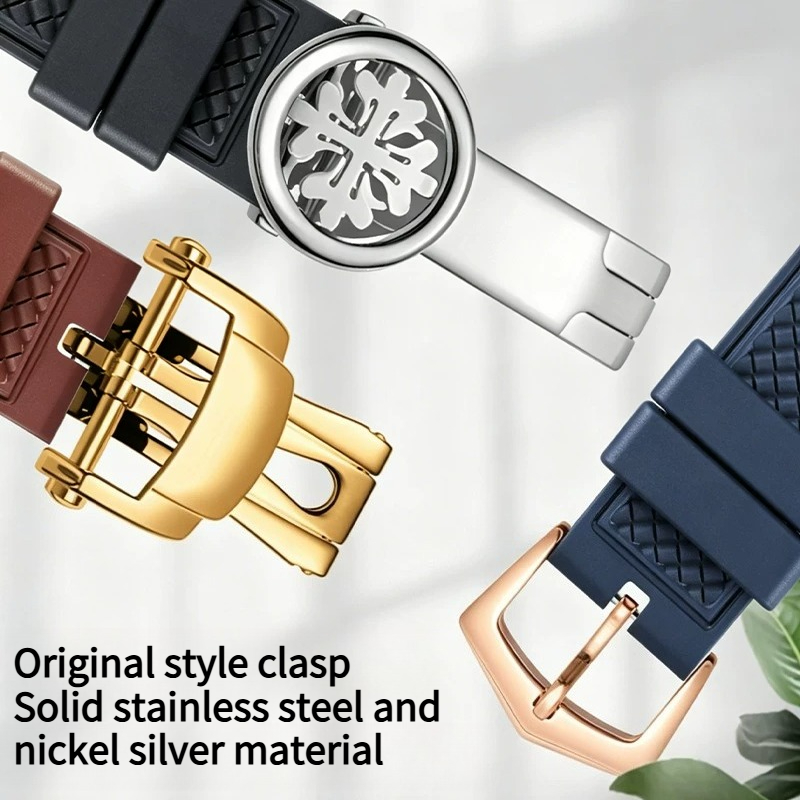 Fluorine rubber watch strap do - Patek Philippe Watch Calatrava recension och pris