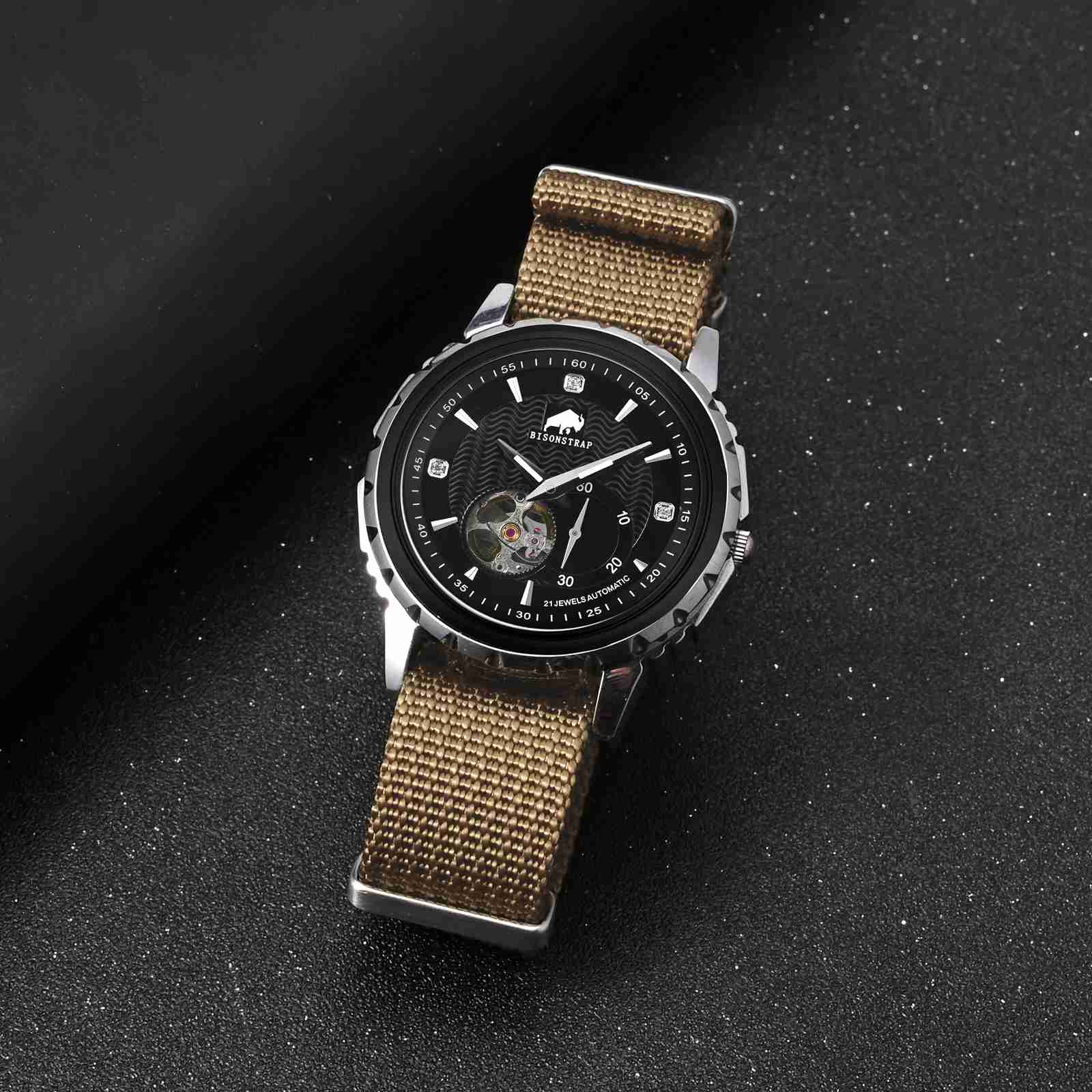 BISONSTRAP Men's Watch Strap 1 - Nato Strap Nylon recension och pris