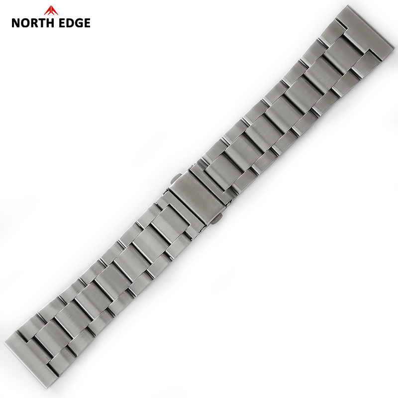 NORTH EDGE 24MM Rubber Watch S - Rubber Strap Diver recension och pris