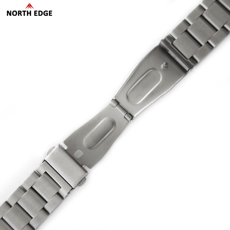 NORTH EDGE 24MM Rubber Watch S - Rubber Strap Diver recension och pris