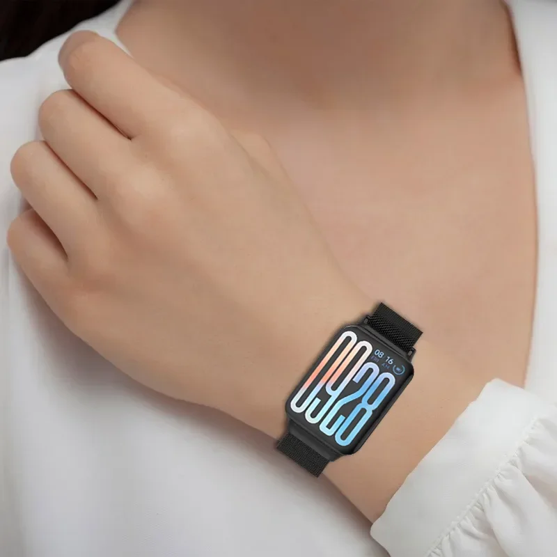 Milanese Loop Strap for Xiaomi - Milanese Loop Magnetic recension och pris