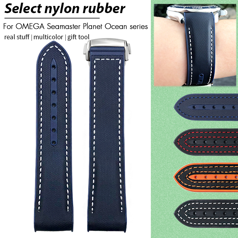 High Quality Nylon Rubber Watc - Omega Watch Seamaster recension och pris
