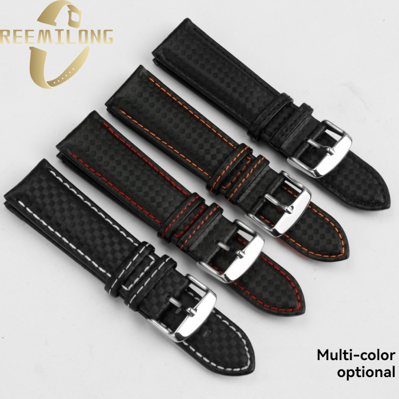 Carbon fiber lines cowhide wat - Patek Philippe Watch Calatrava recension och pris