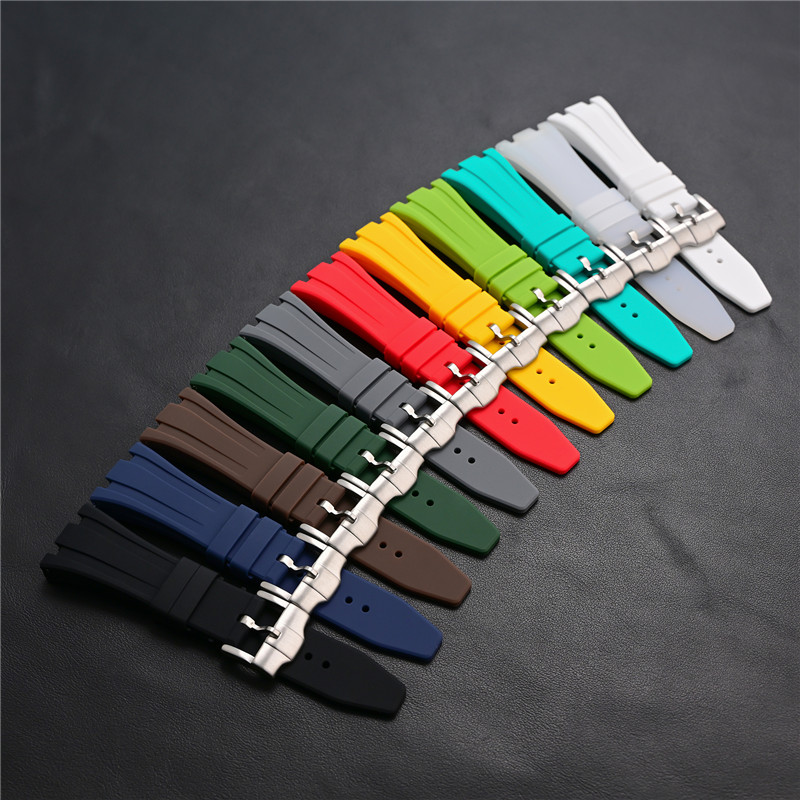 Rubber Silicone Strap 26mm for - Audemars Piguet Watch Royal Oak recension och pris