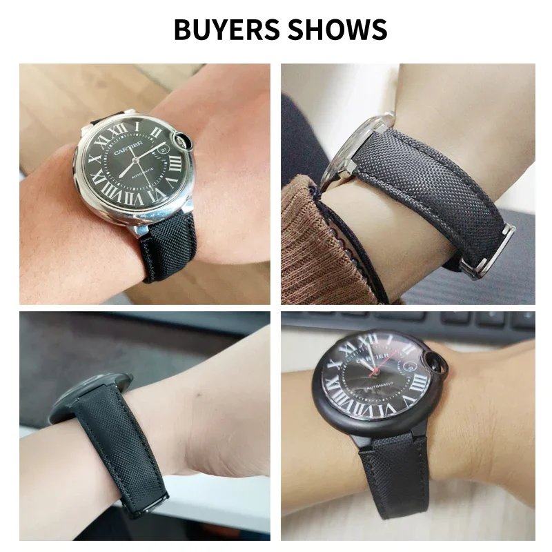Original for Black Bay Nylon W - Cartier Watch Ballon Bleu recension och pris