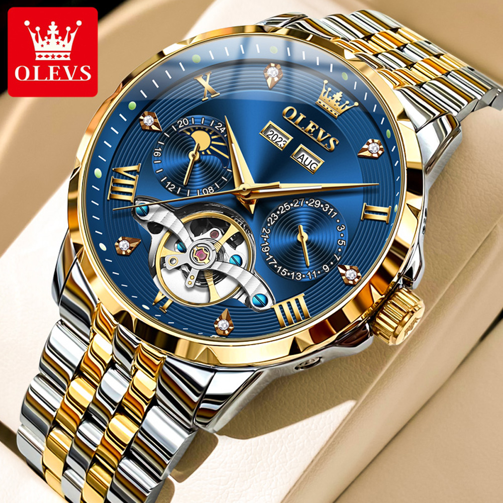 OLEVS 6691 Men Watch Luxury Bu - Rolex Watch Daytona recension och pris