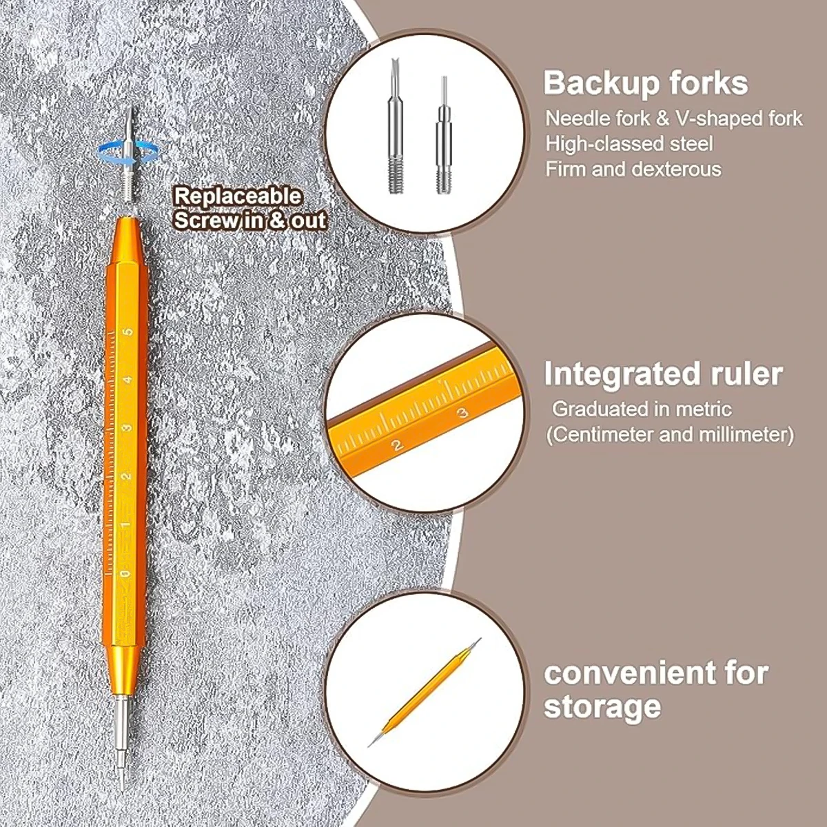 Double Ended Watch Spring Bar  - Spring Bar Tool Set recension och pris