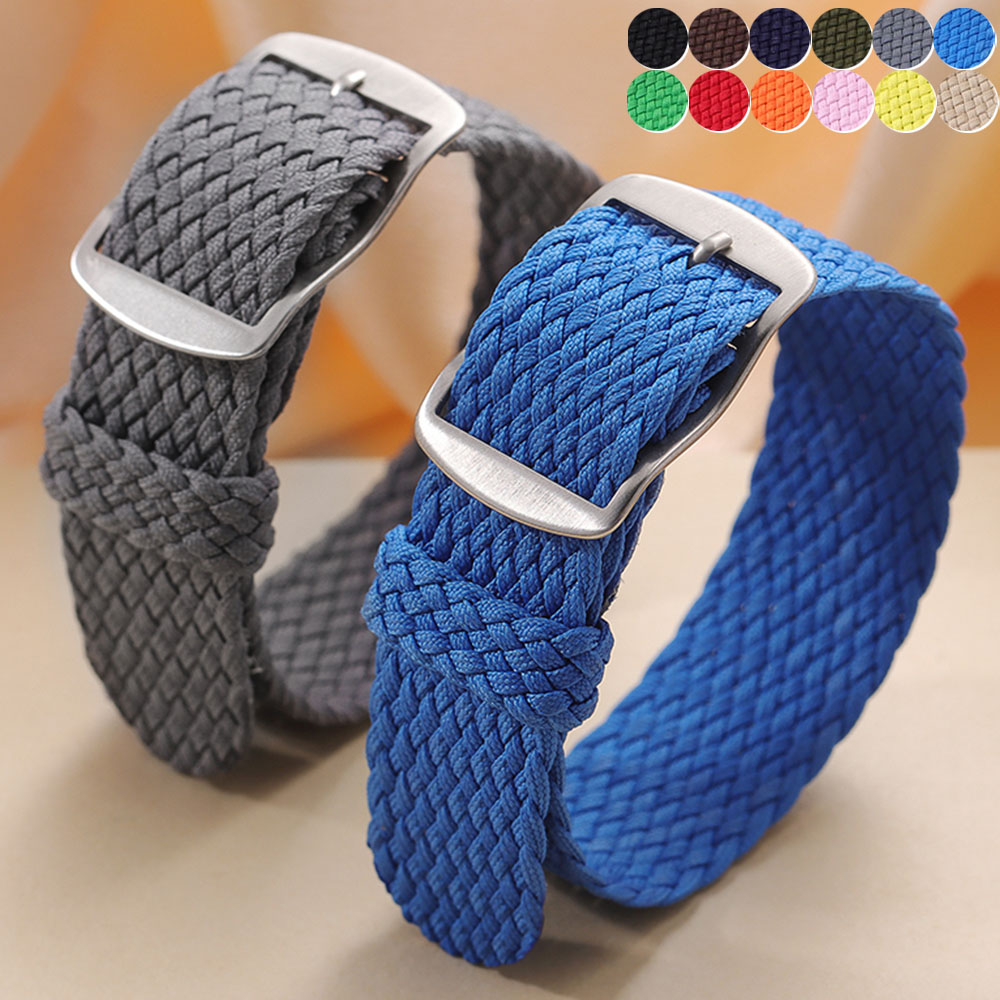 High Quality Woven Nylon Strap - Perlon Strap Woven recension och pris