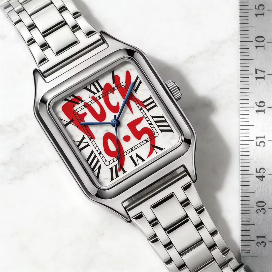 FUCK9.5 Stainless Steel Alloy  - Cartier Watch Santos recension och pris