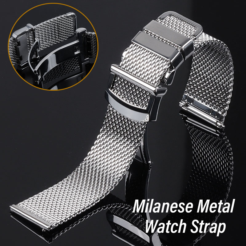 Milanese Mesh Watchband for IW - Mesh Strap Metal recension och pris