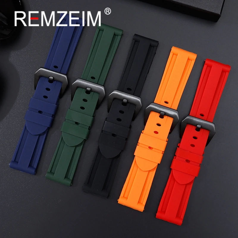 High Quality Silicone Watch Ba - Rubber Strap Diver recension och pris