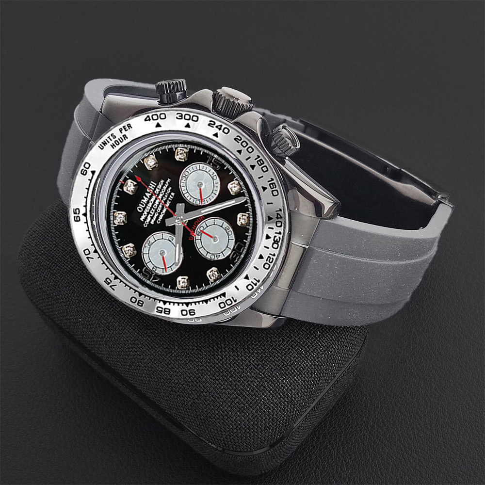 Luxury VK63 WATCH 39mm quartz  - Stainless Bracelet Diver recension och pris