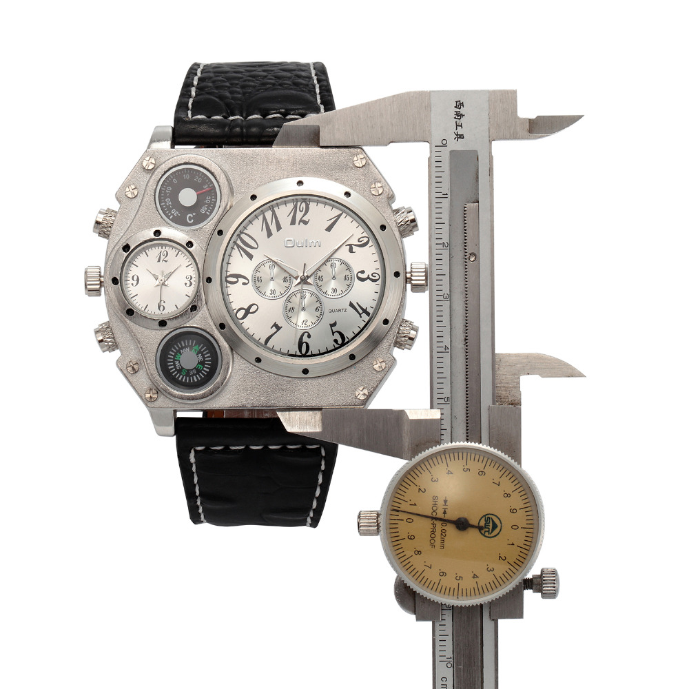 New Model OULM Watch Men Quart - Leather Watch Band Men recension och pris