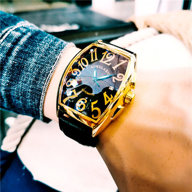 Luxurious Men's Mechanical Wat - Cartier Watch Santos recension och pris