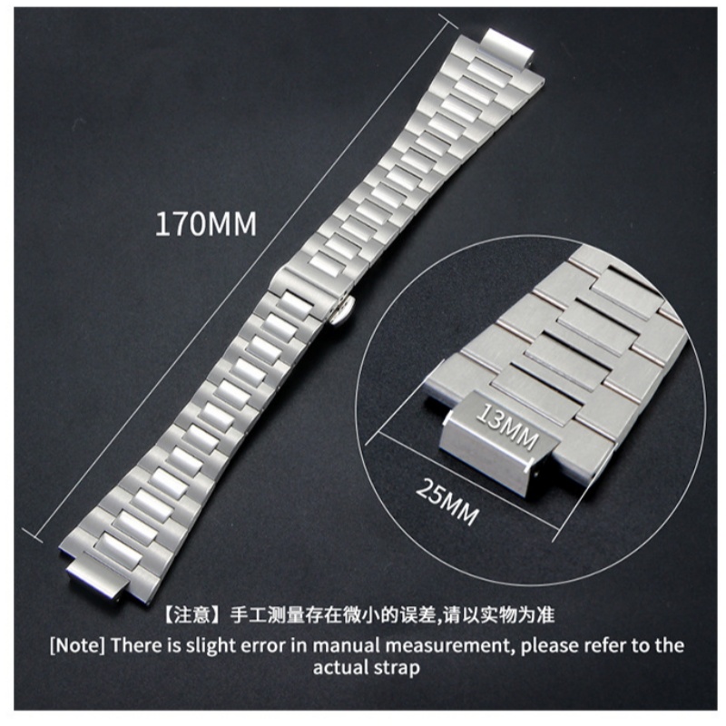 25x13mm Convex Interface Foldi - Patek Philippe Watch Nautilus recension och pris