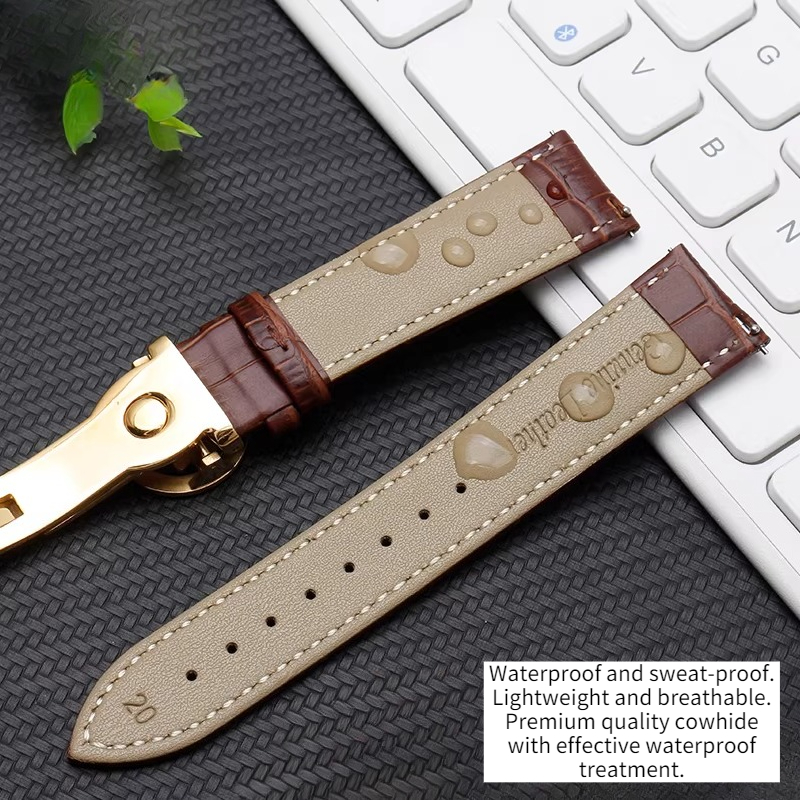 Watch strap genuine leather fo - Patek Philippe Watch Calatrava recension och pris