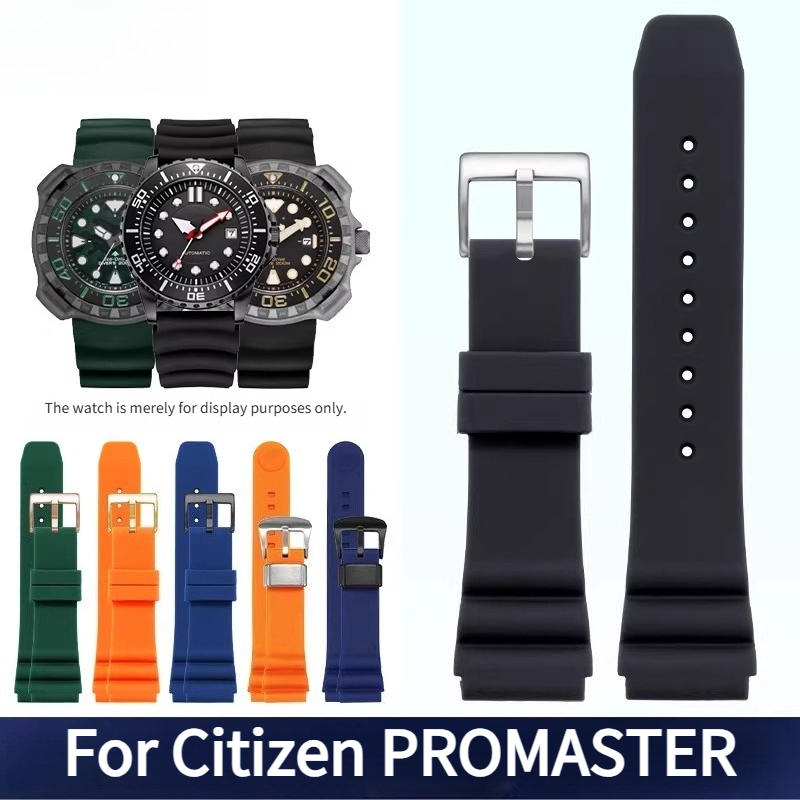 Convex-edge silicone watch str - Citizen Watch Promaster recension och pris