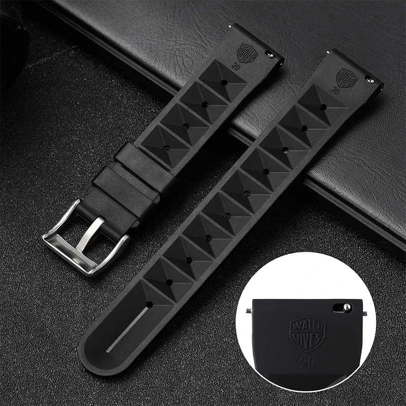 Militado 20mm Rubber Waffle Wa - Nato Strap Nylon recension och pris
